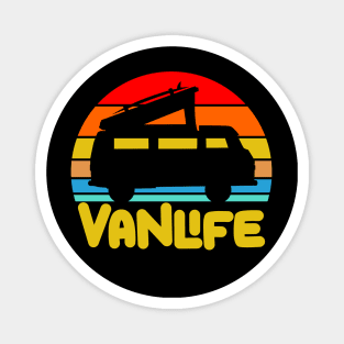 Van Lifestyle Car Magnet